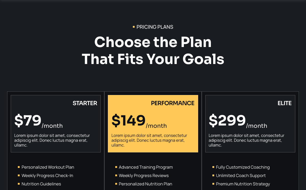 Plans