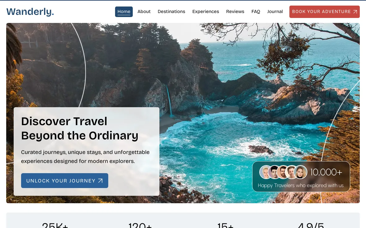 Travel Agency & Blog