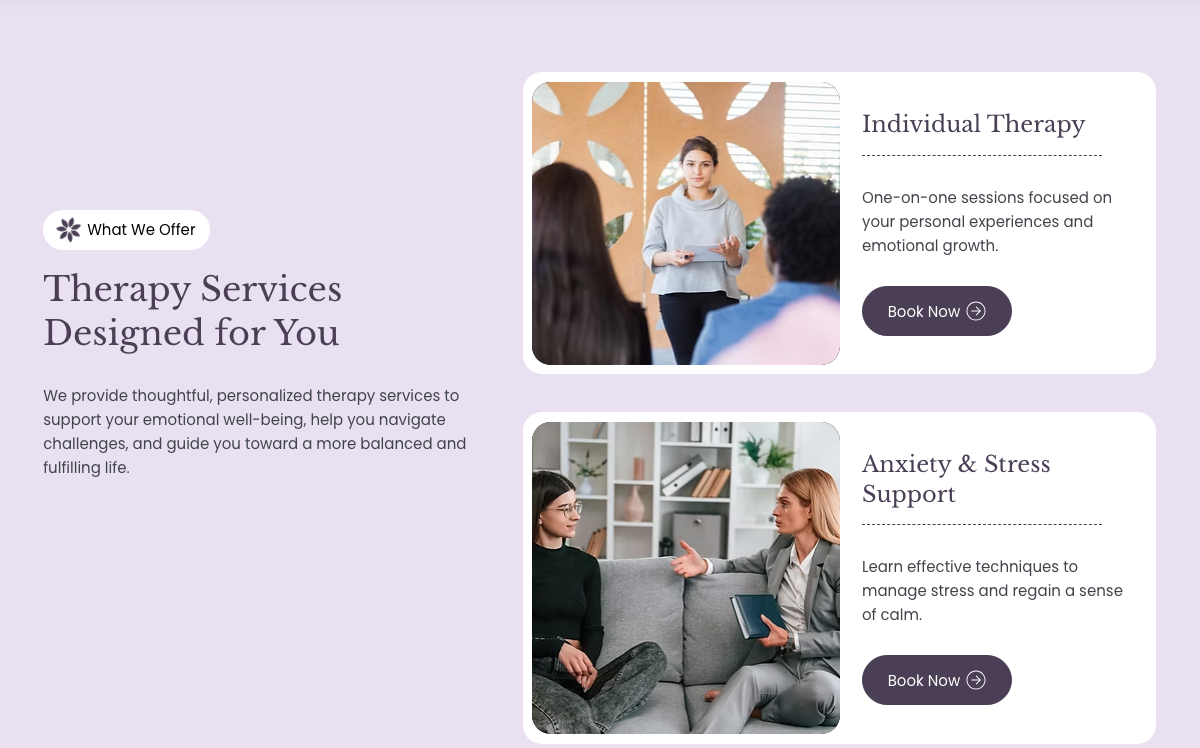 What We Offer