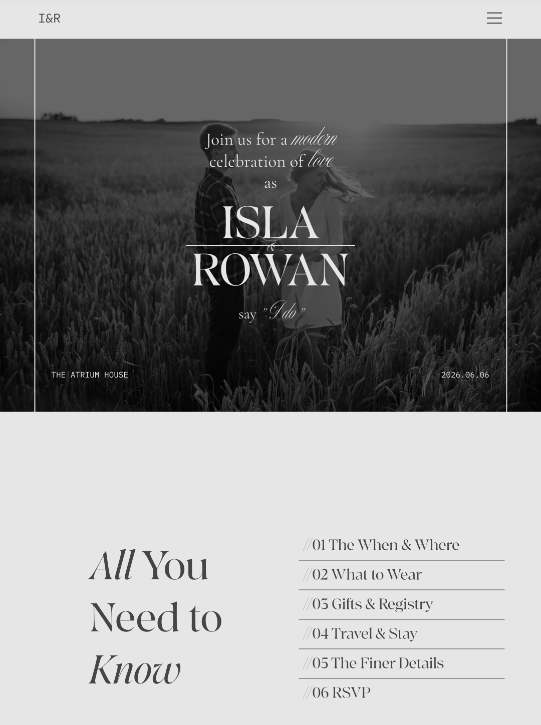 Editorial Wedding