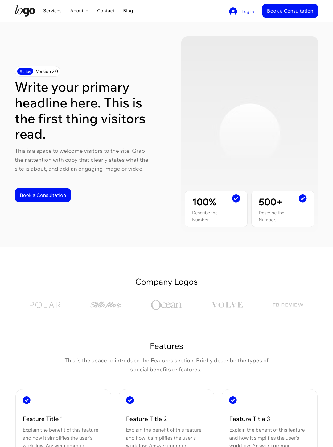 SaaS Wireframe
