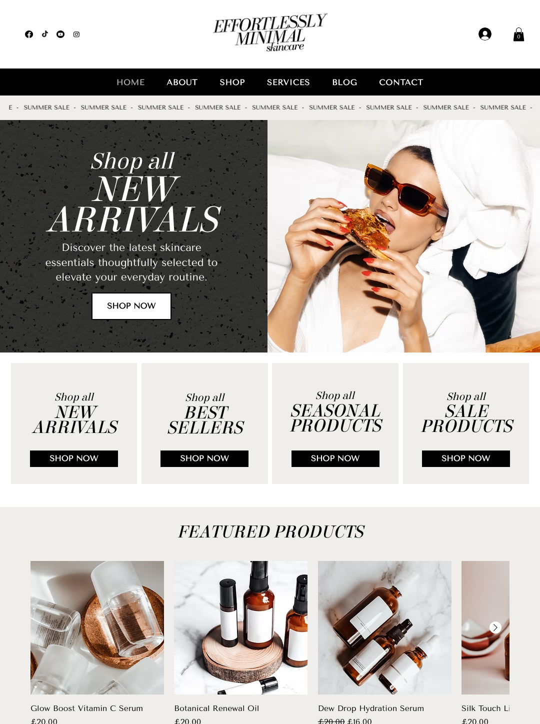 Minimal eCommerce