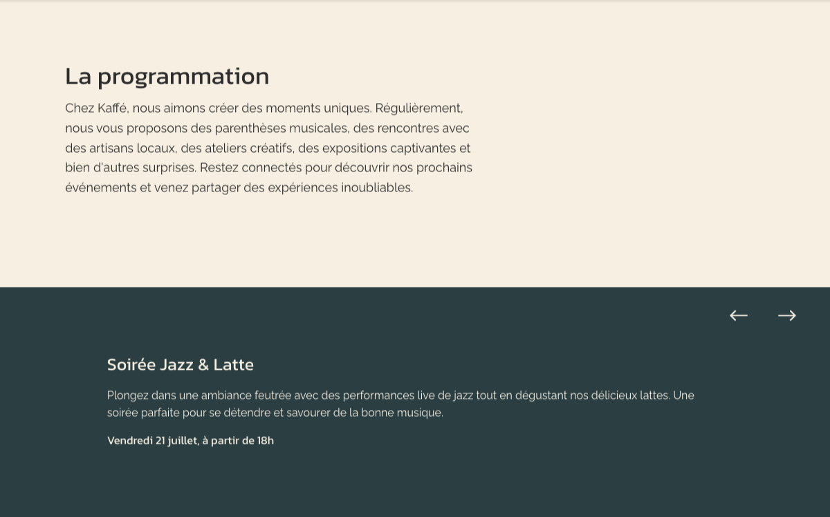 Programmation