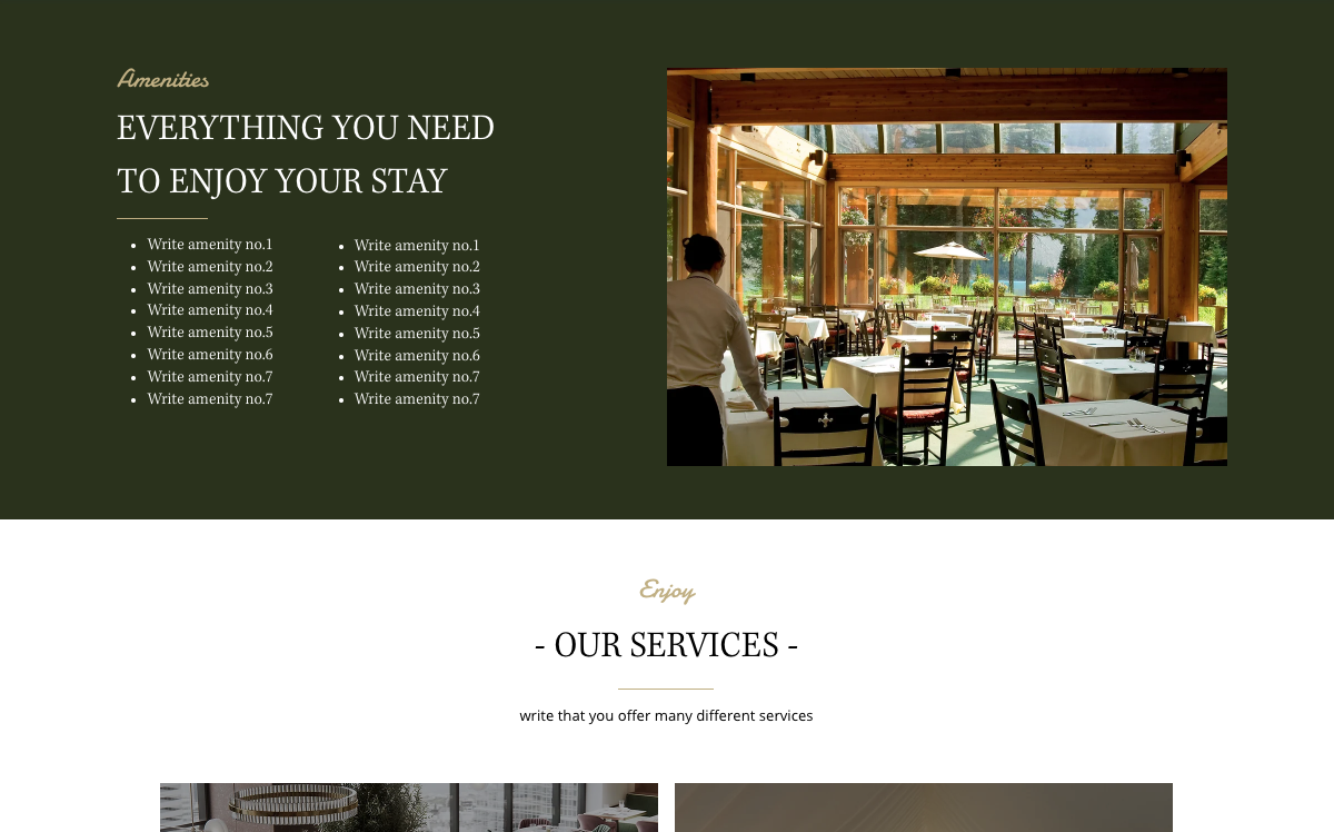 Amenities