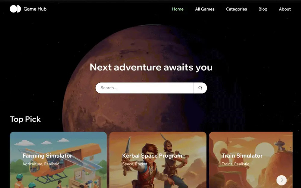 Zider Game Directory