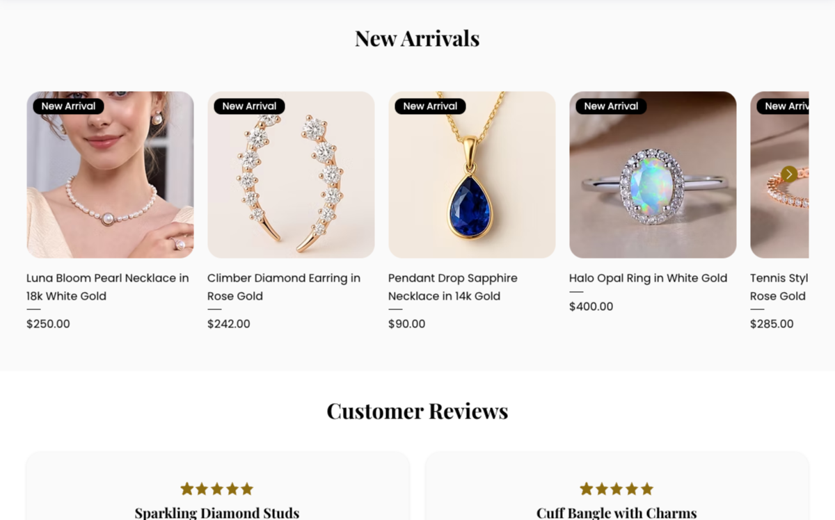 New Arrivals