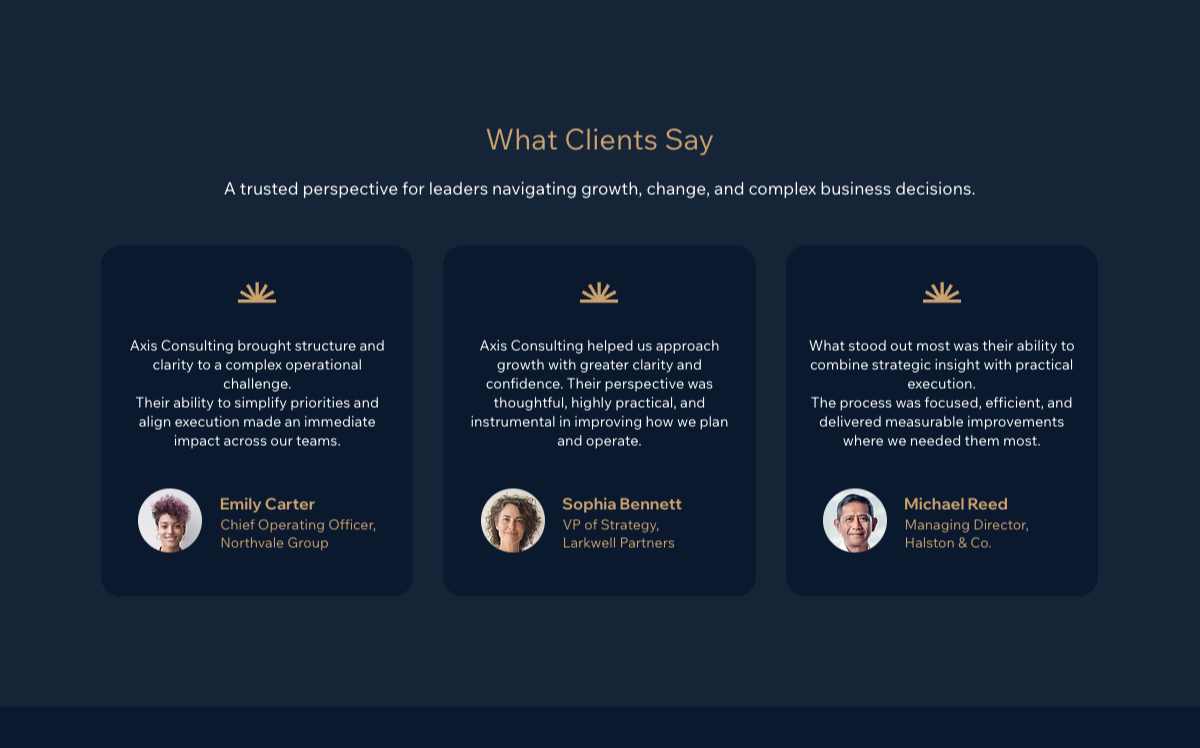 What Clients Say