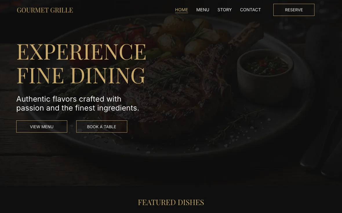 GOURMET GRILLE