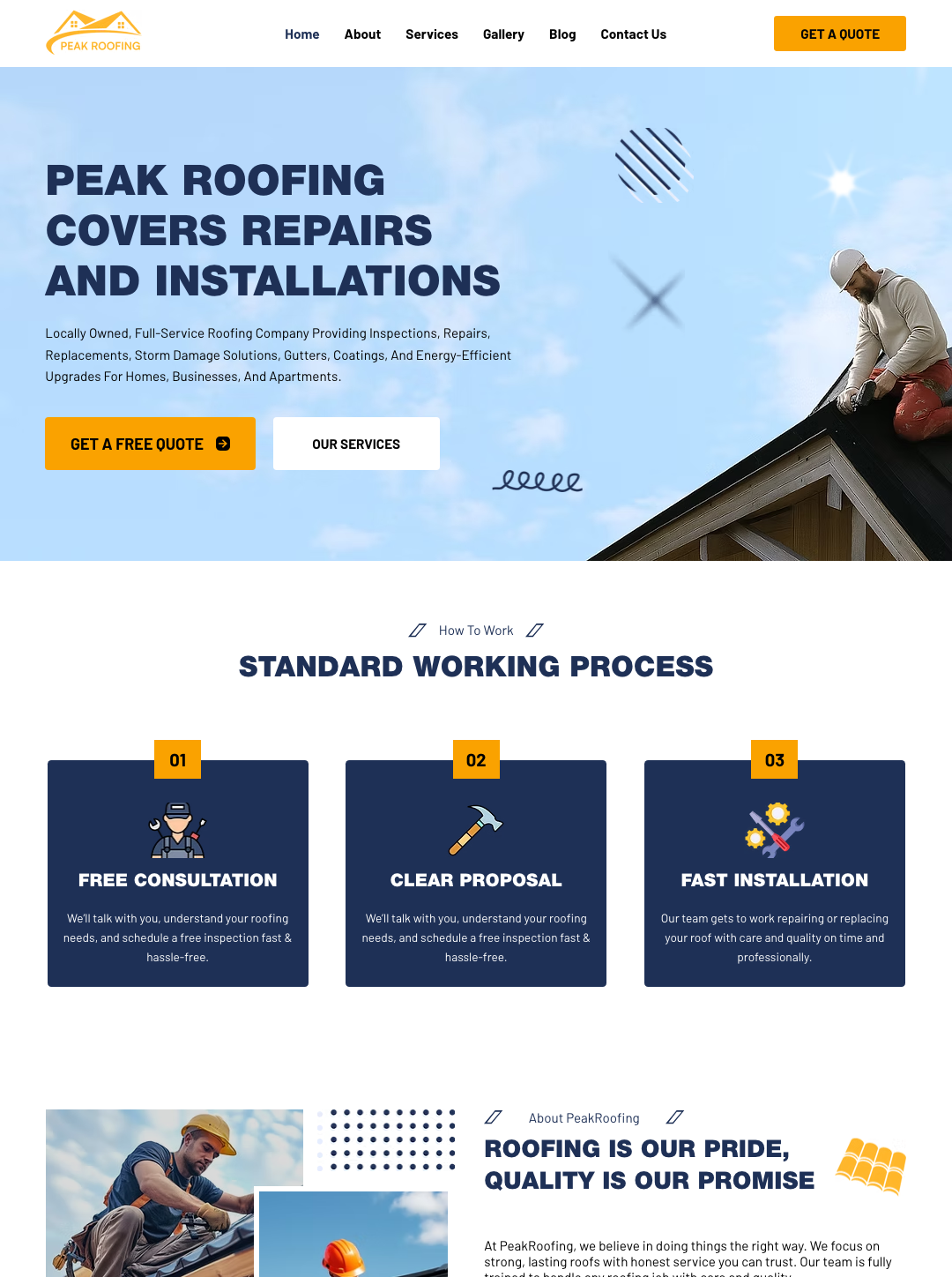 Peak Roofing
