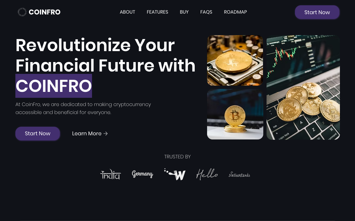 Crypto Currency | Wix Marketplace | Wix.com