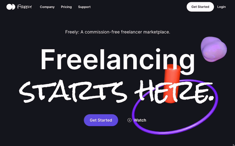 one-page website