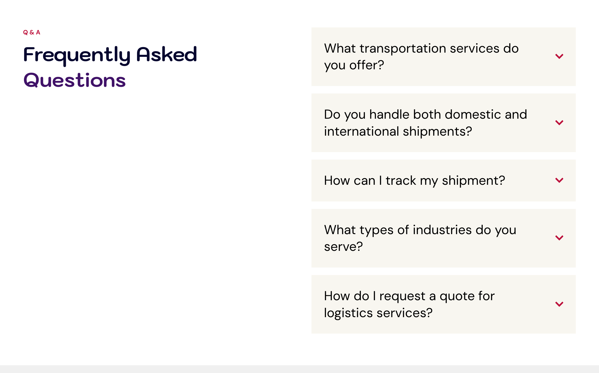 FAQs