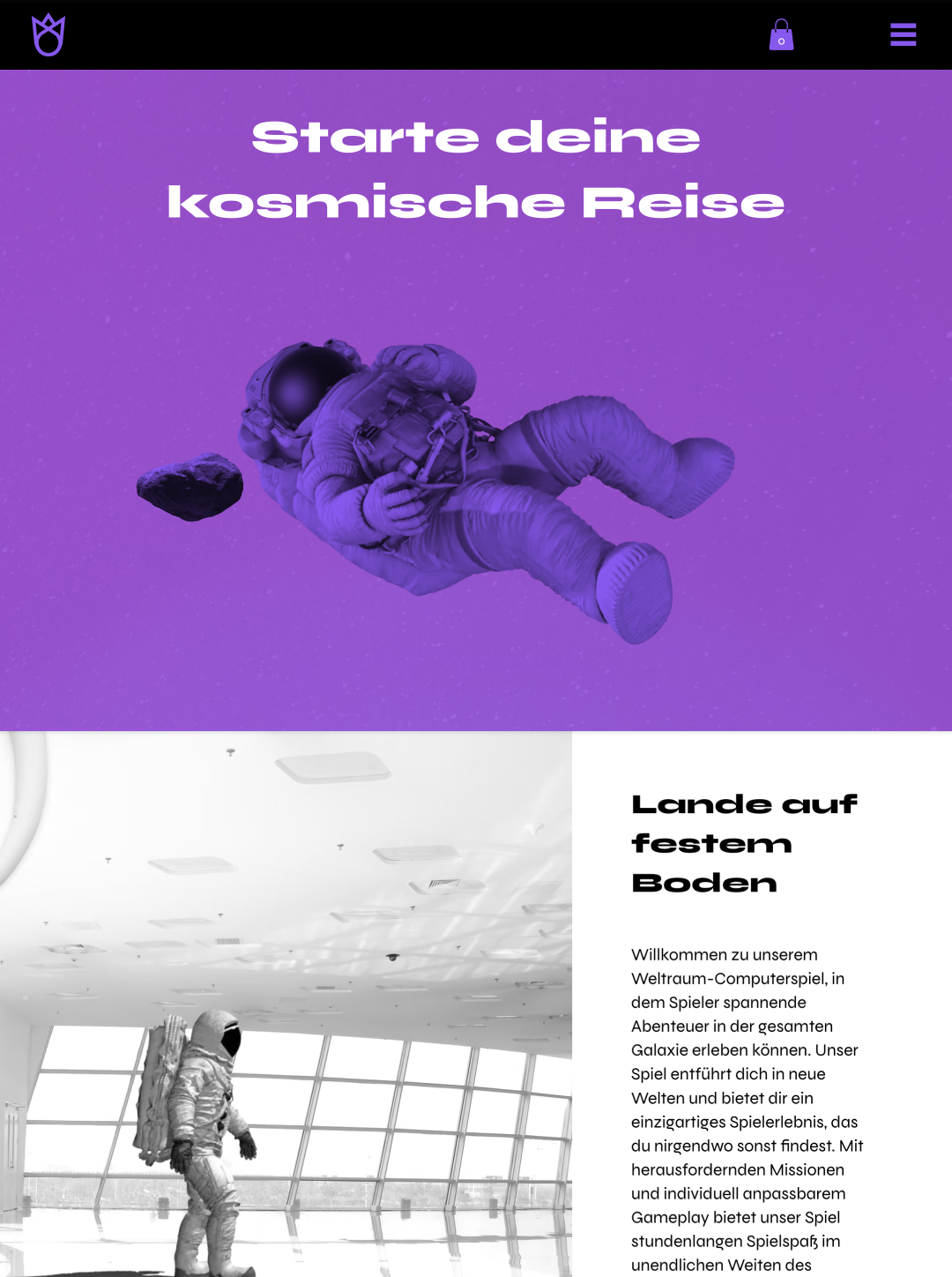 Kosmischer Tech Shop