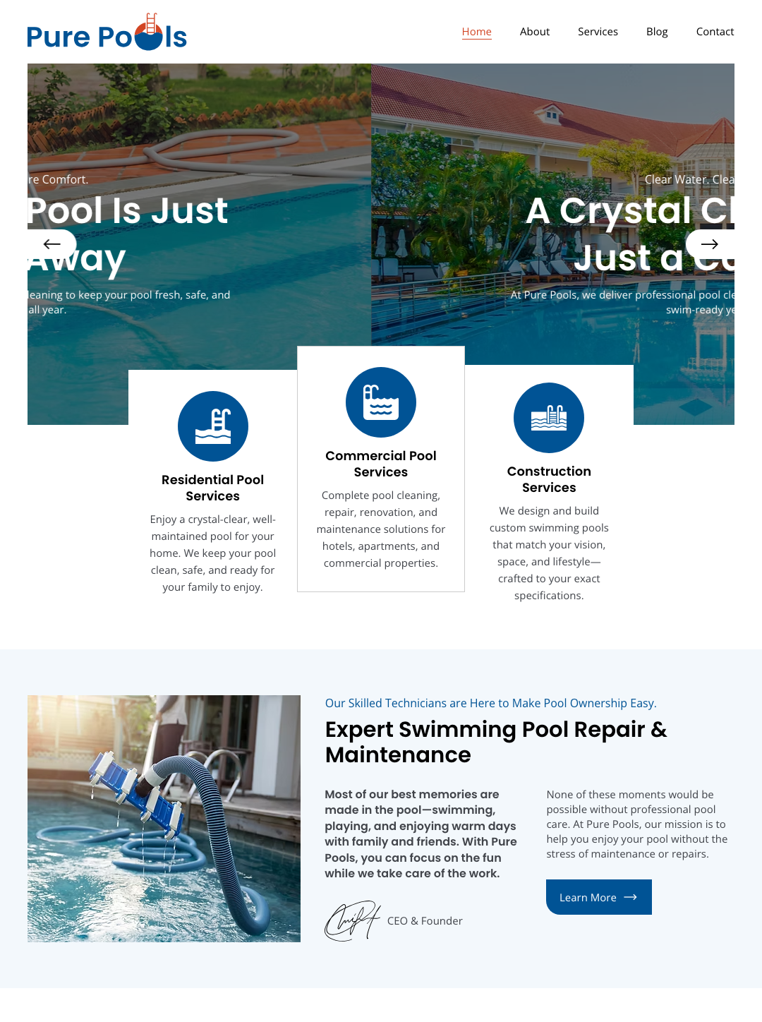 Pure Pools