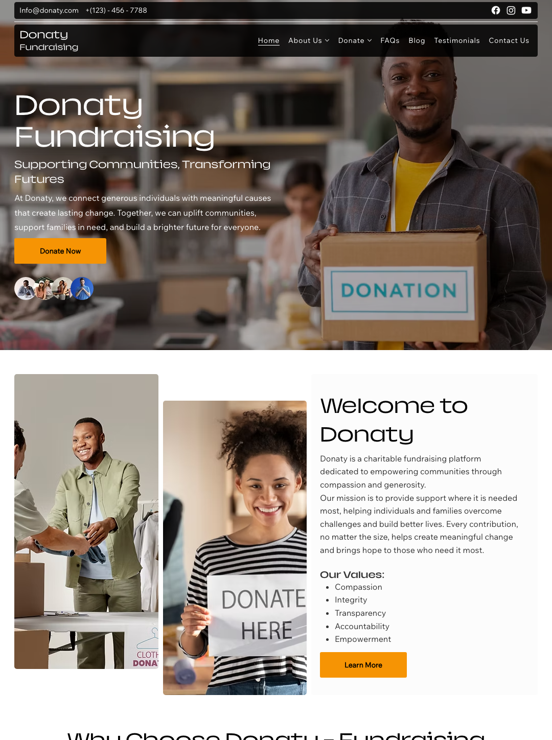 Donation & Charity