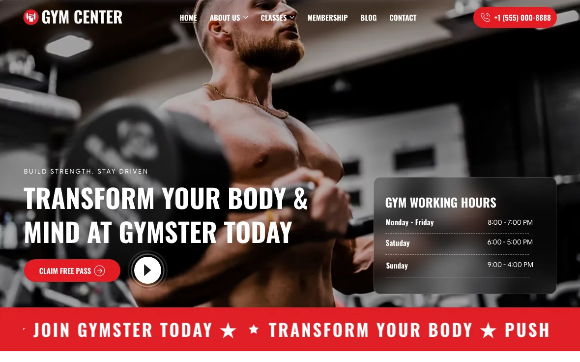 Fitness & Gym Studio