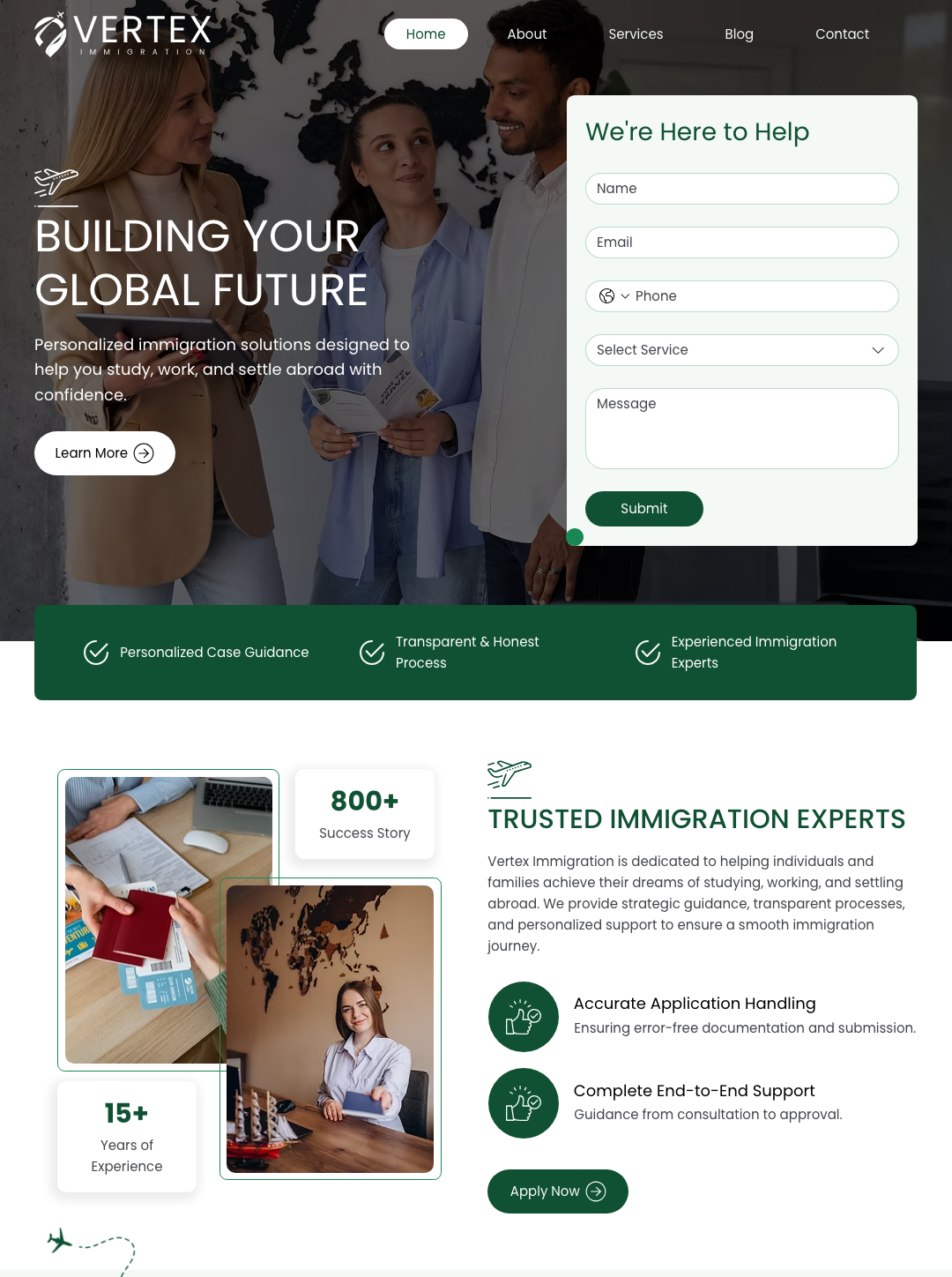 Vertex Immigration