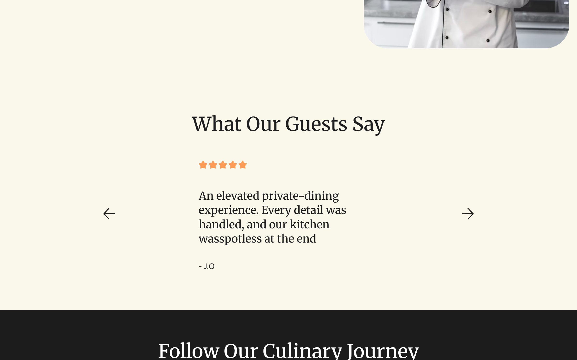 our guests