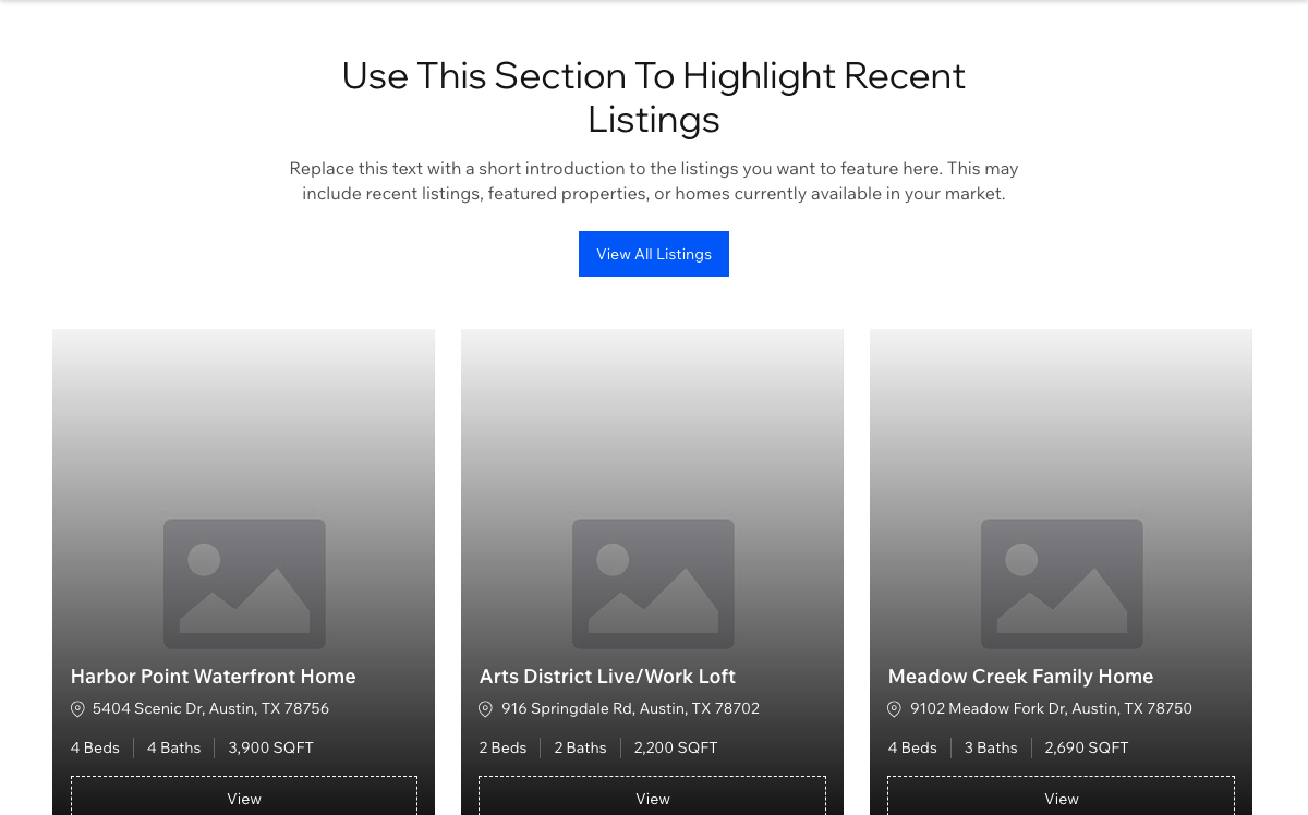 listings