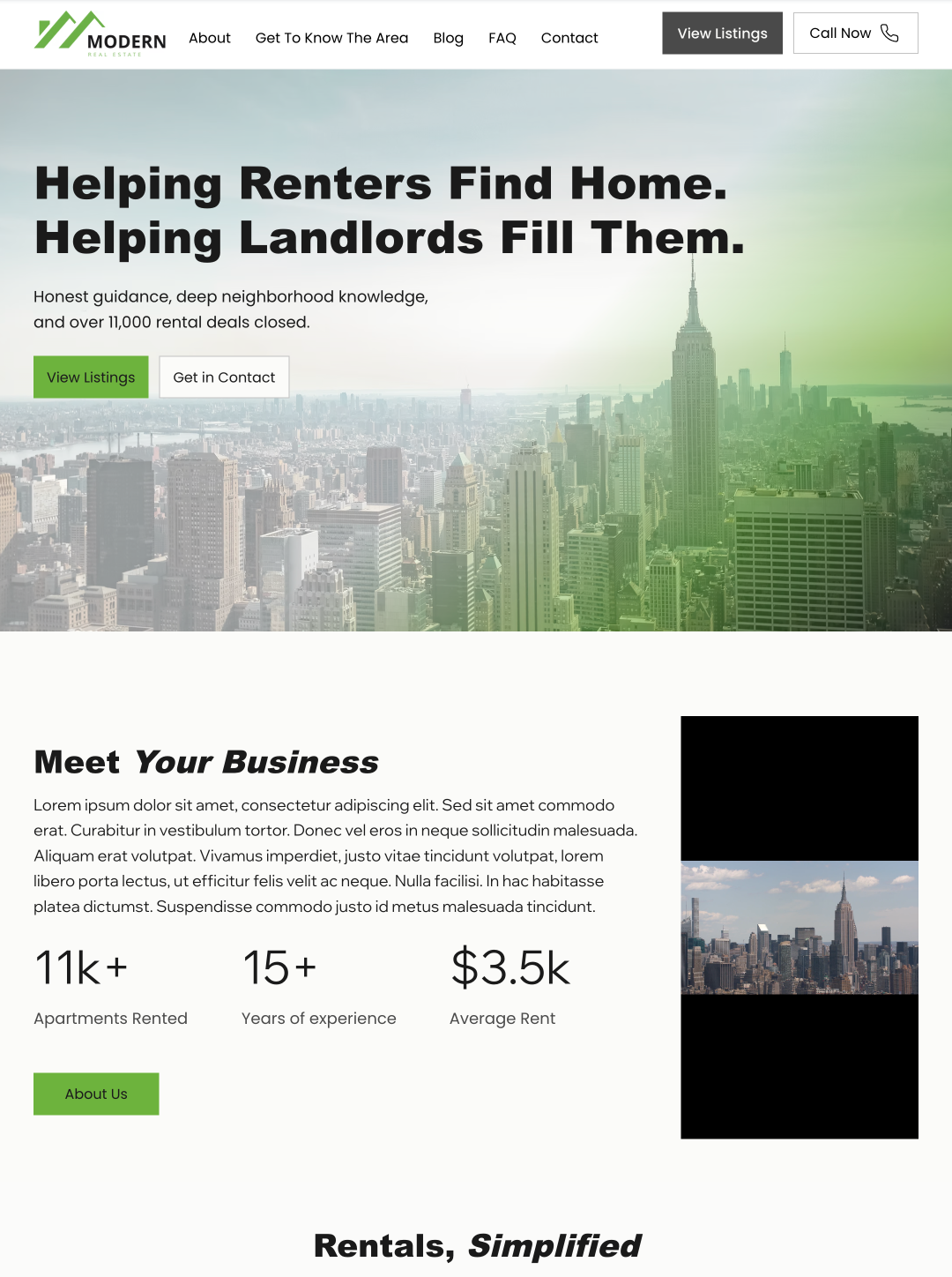 Apartment Rentals