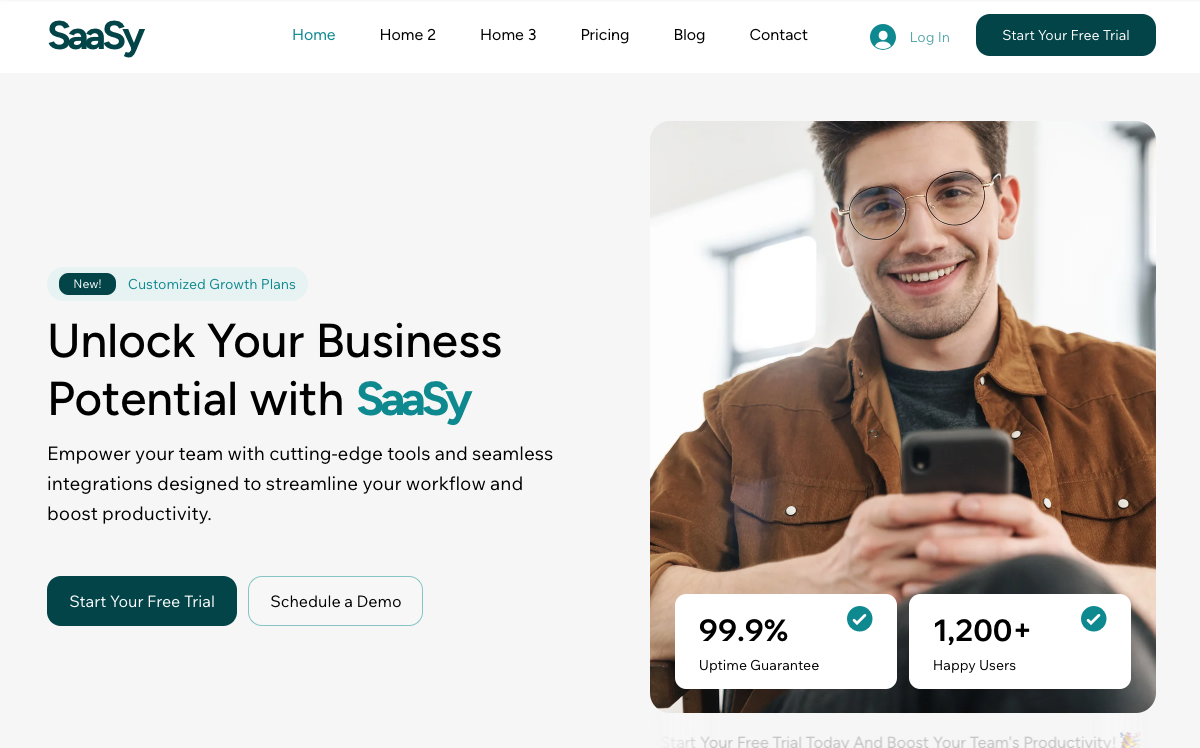Home page
