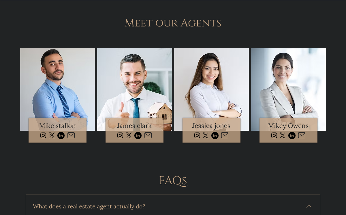 Meet Our Agents
