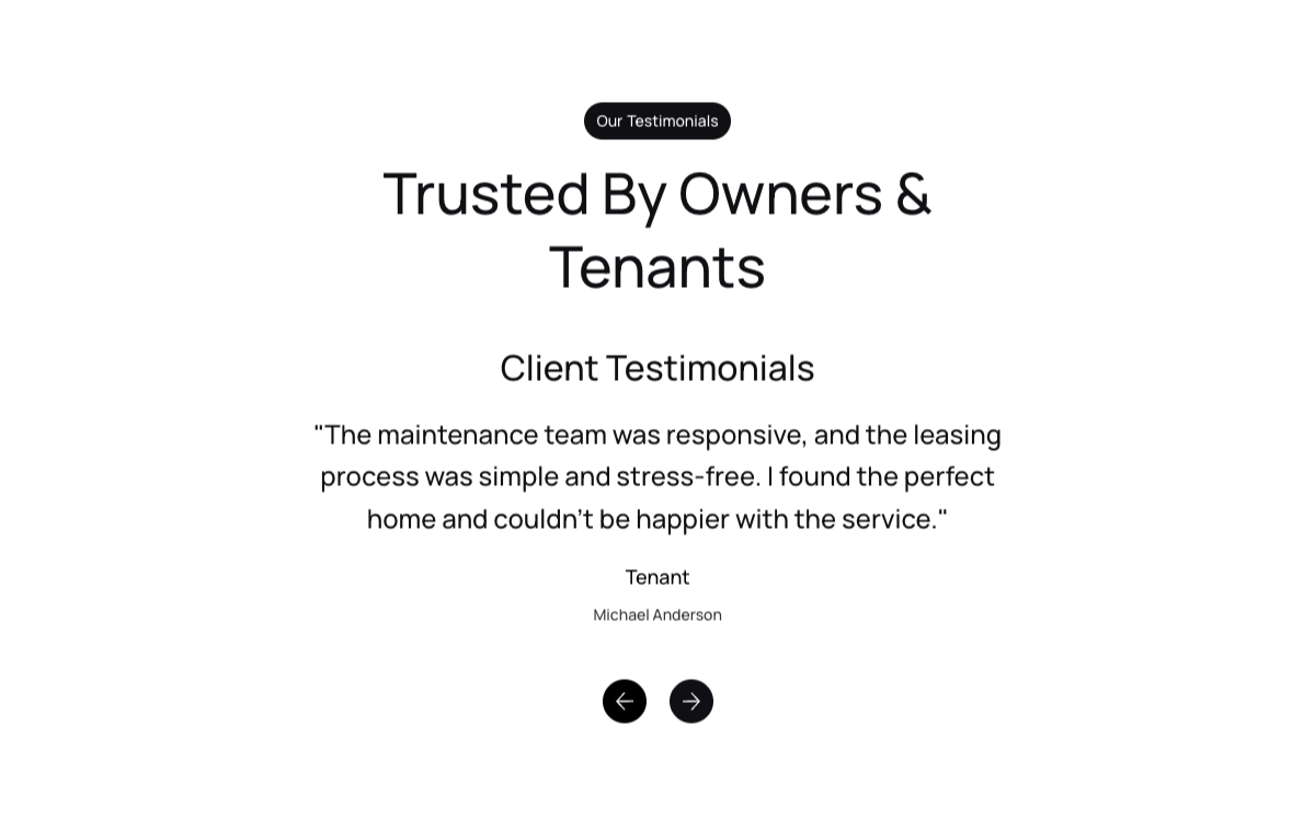 Testimonials