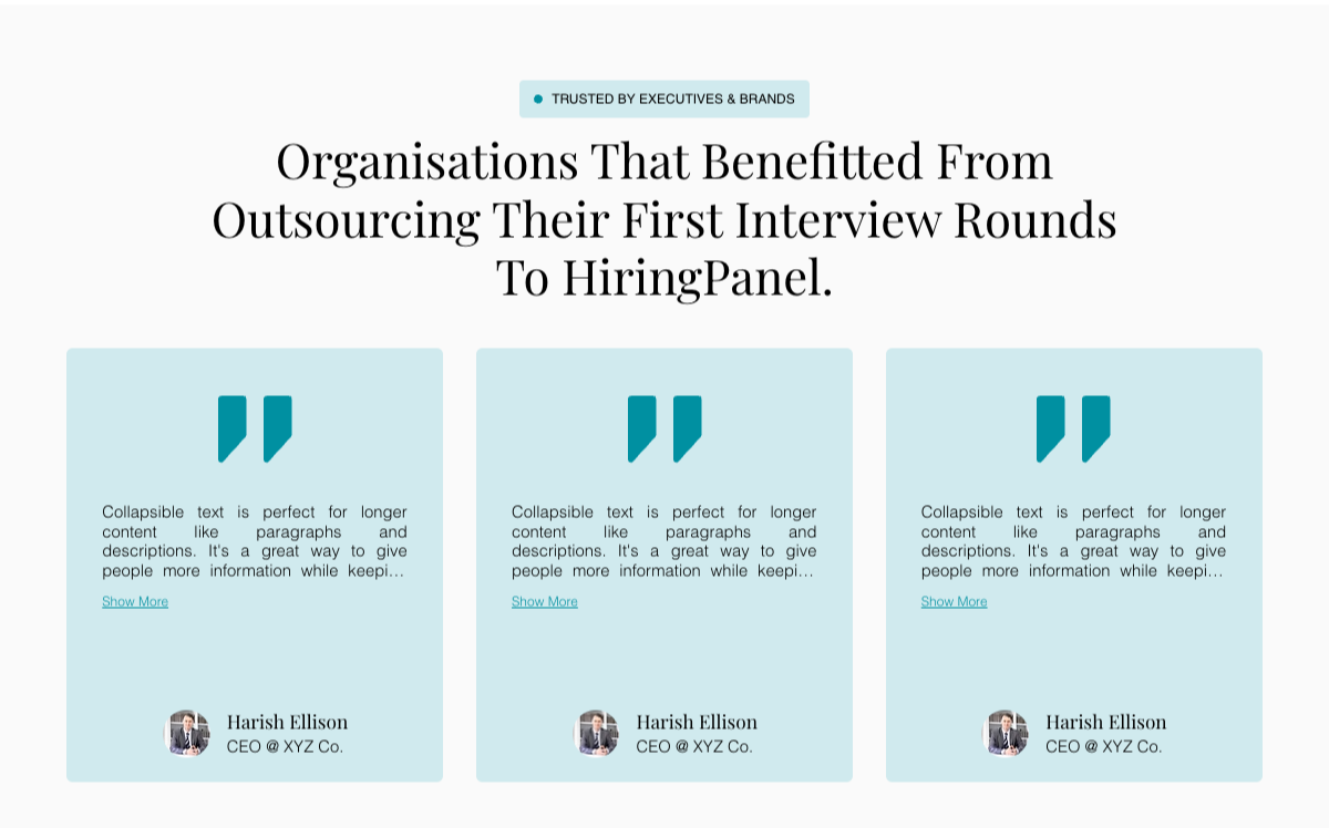 Executives and Brand