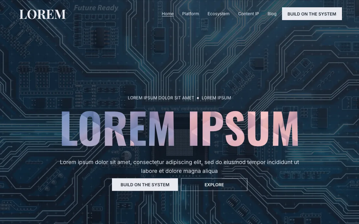 Media Tech Platform
