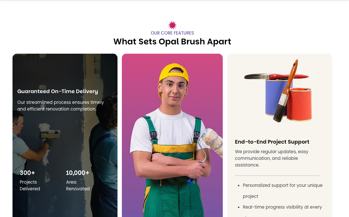 Our Core Features