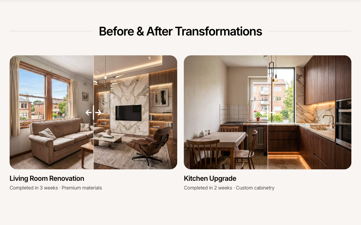 Before & After