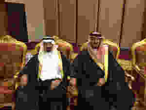 من اليمين عبدالحي حلواني وعبدالعزيز حلواني