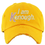 Thumbnail: I Am Kenough Funny Hat Distressed Embroidered Dad Hat