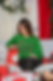 Thumbnail: Merry and Bright Christmas Sweatshirt Women Colorful Letter Printed Xmas Sweater
