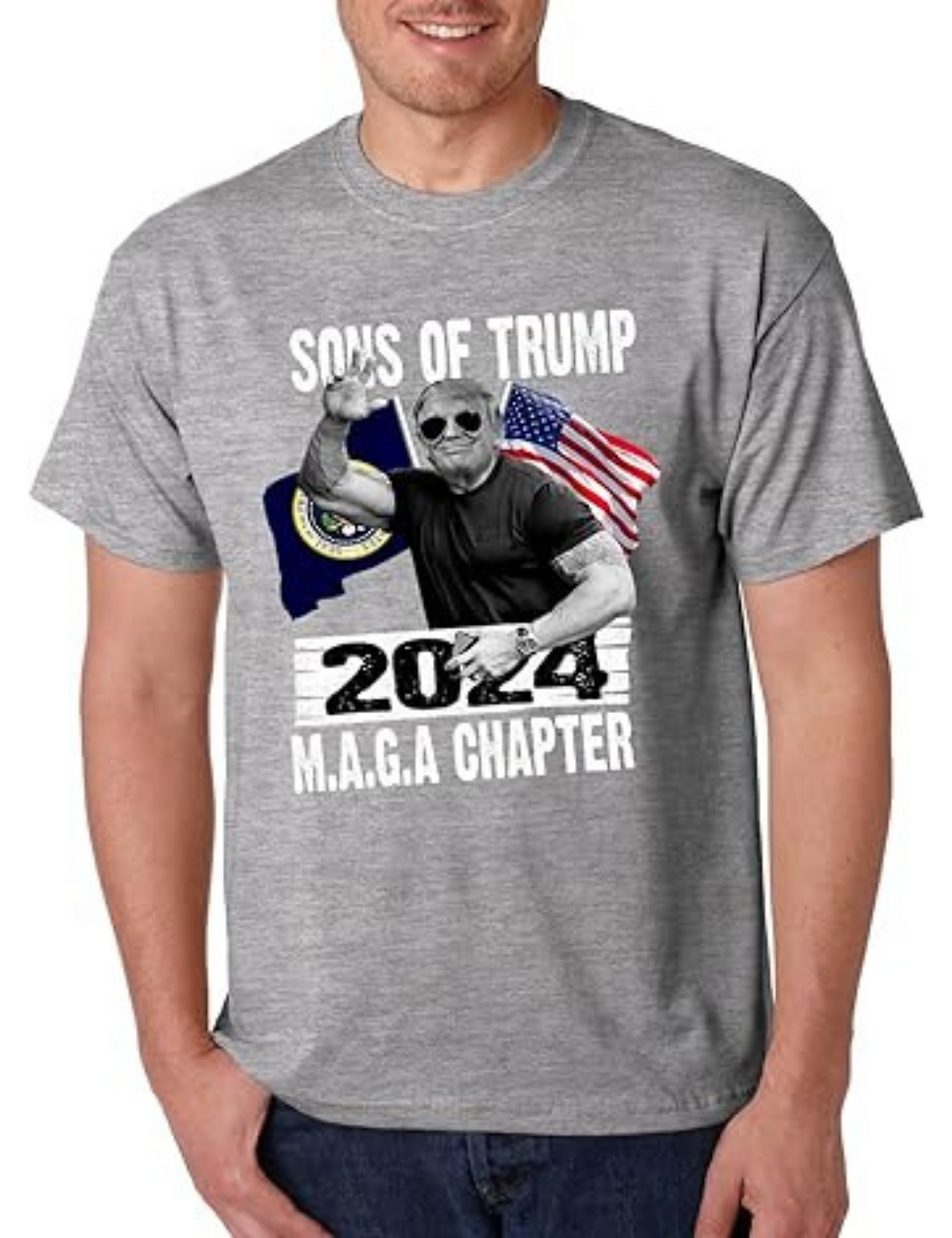 Sons of Trump Shirt MAGA Chapter 2024 Political Funny Men's T-Shirt
