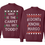 Why is The Carpet All Wet Todd Margo Couples Ugly Christmas Vacation Sweatshirts