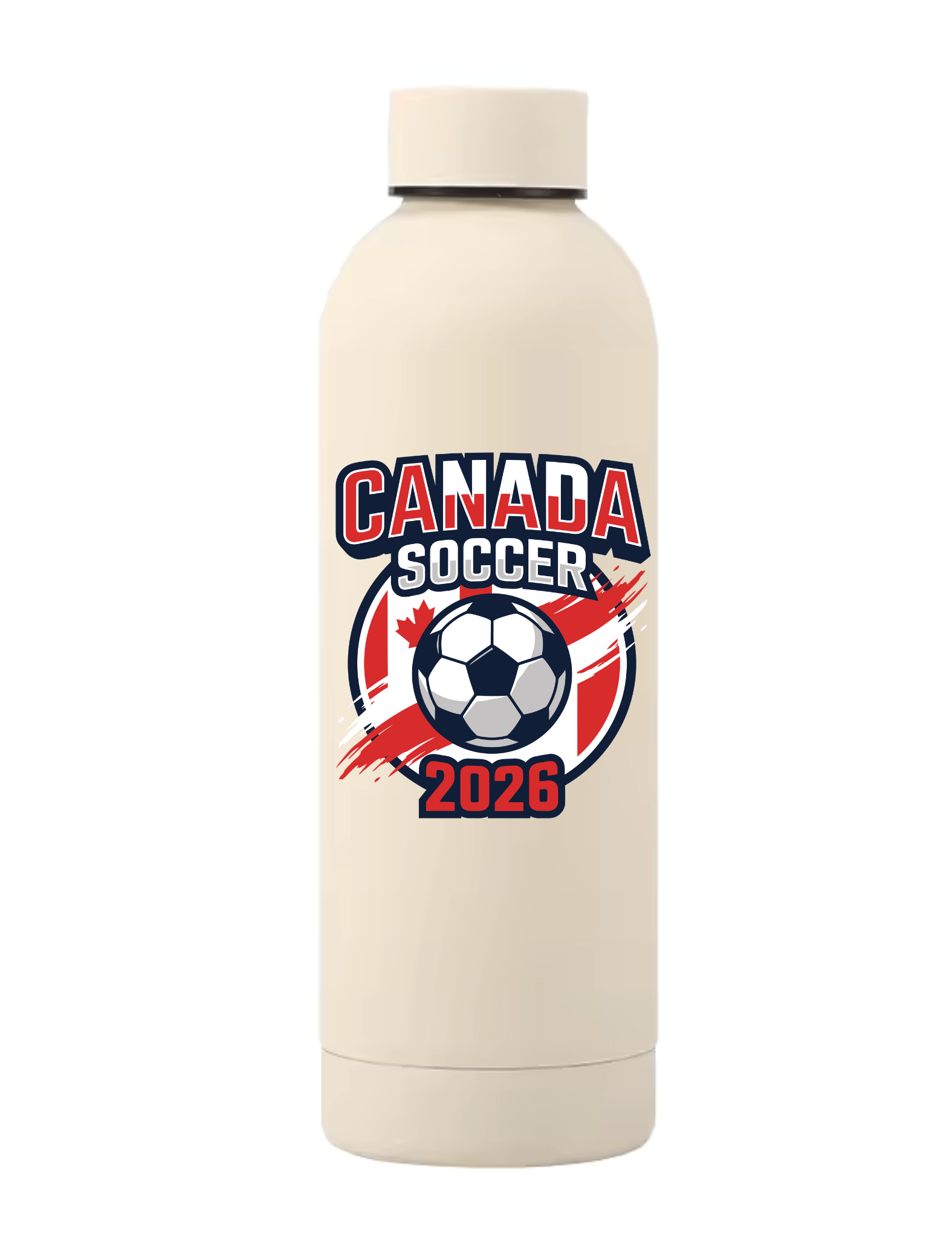 Canada Soccer Water Bottle Graphic 2026 Sport Insulated 17 oz. Water