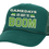 Green trucker hat with the text 'Gamedays Are About The Boom'