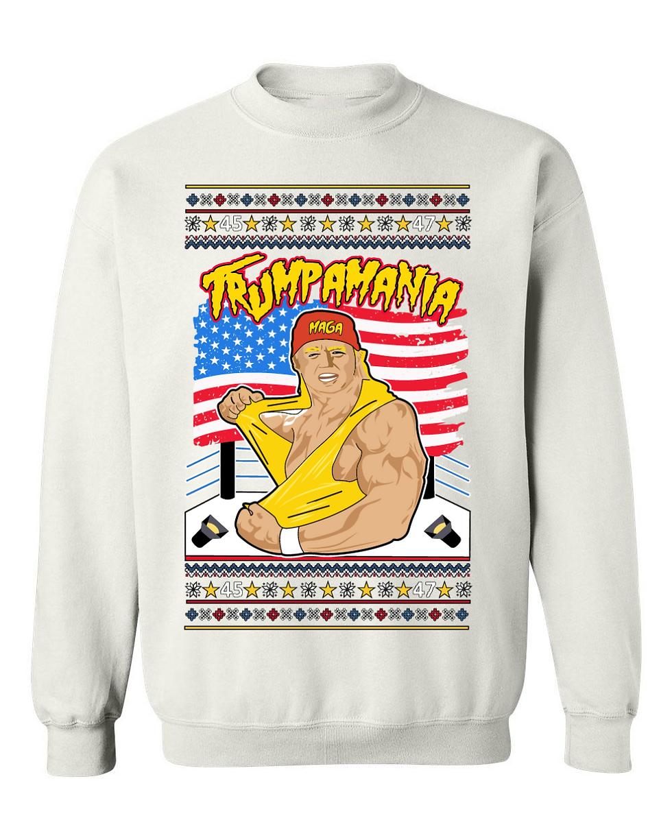 Mike Tyson Merry Chrithmith Kith My Ath Funny Ugly Christmas Sweater Crewneck and Copy Of Allntrend