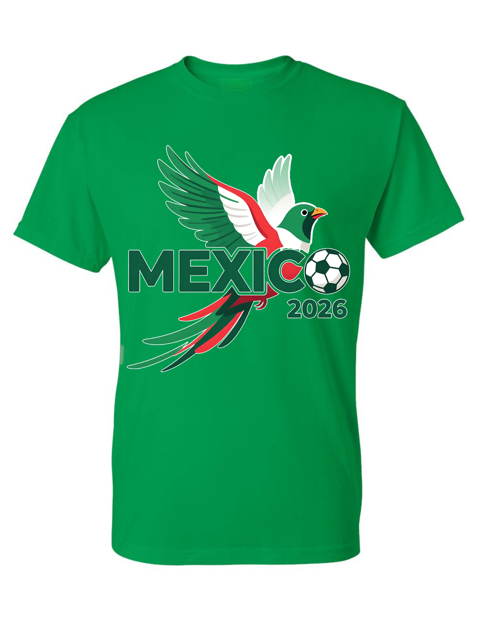 Mexico Soccer Men's T Shirt 2026 Animal Graphic Tee