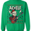 Thumbnail: AC/ELF – ugly sweater Funny Heavy Rock Christmas Elf Design with Lightning Bolts
