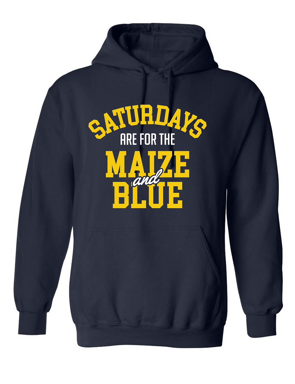 Saturdays Hoodie for College Fans All States Football Fan Hooded Sweatshirt B