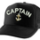 Thumbnail: Captain Embroidered Trucker Hat Adjustable Boat Embroidery Summer Beach Cap