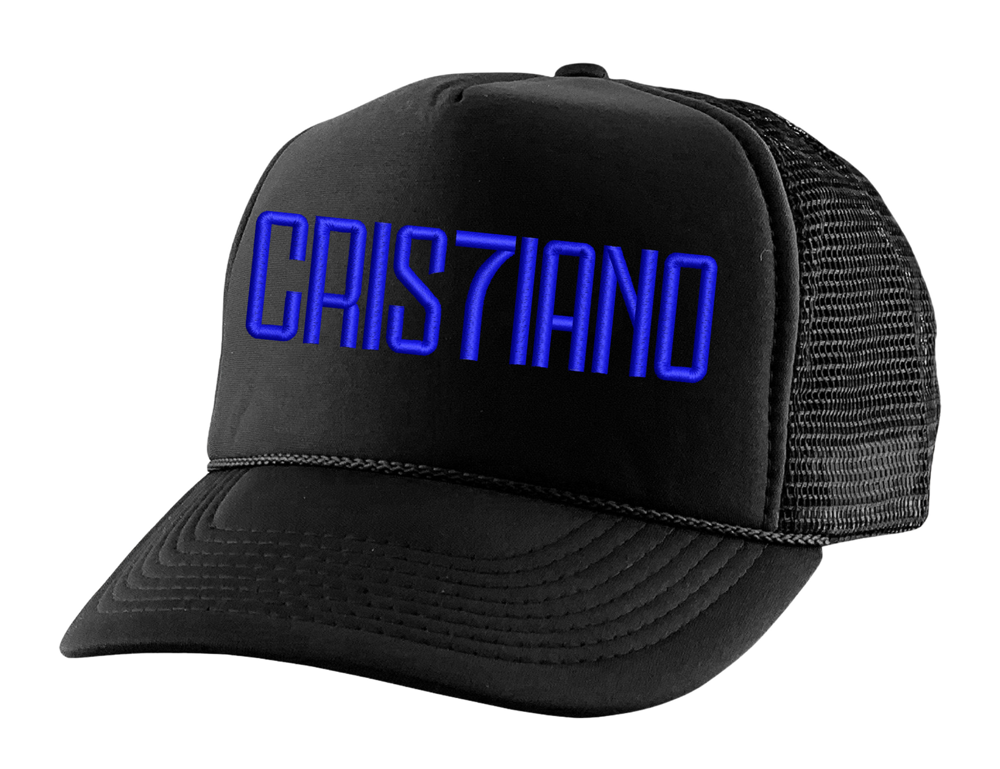 Cris7iano Ronaldo Football Sport Hat Embroidered Trucker Cap