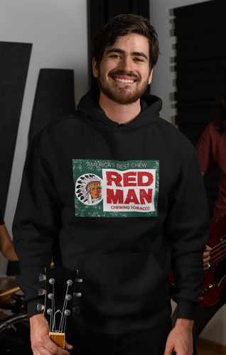 red man chewing tobacco shirt Long sleeve tee for a rustic Red Man Chewing Vintage Style