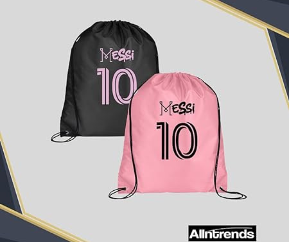 Miami 10 Gym Bag String Bag Nylon Soccer Fan Sport Backpack