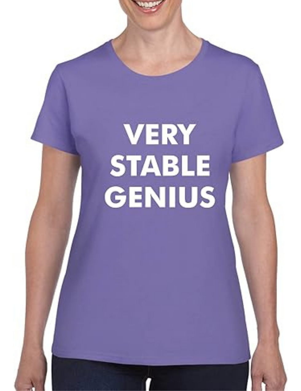 Women's T Shirt Very Stable Genius Trendy Smart Politics Cool Tee