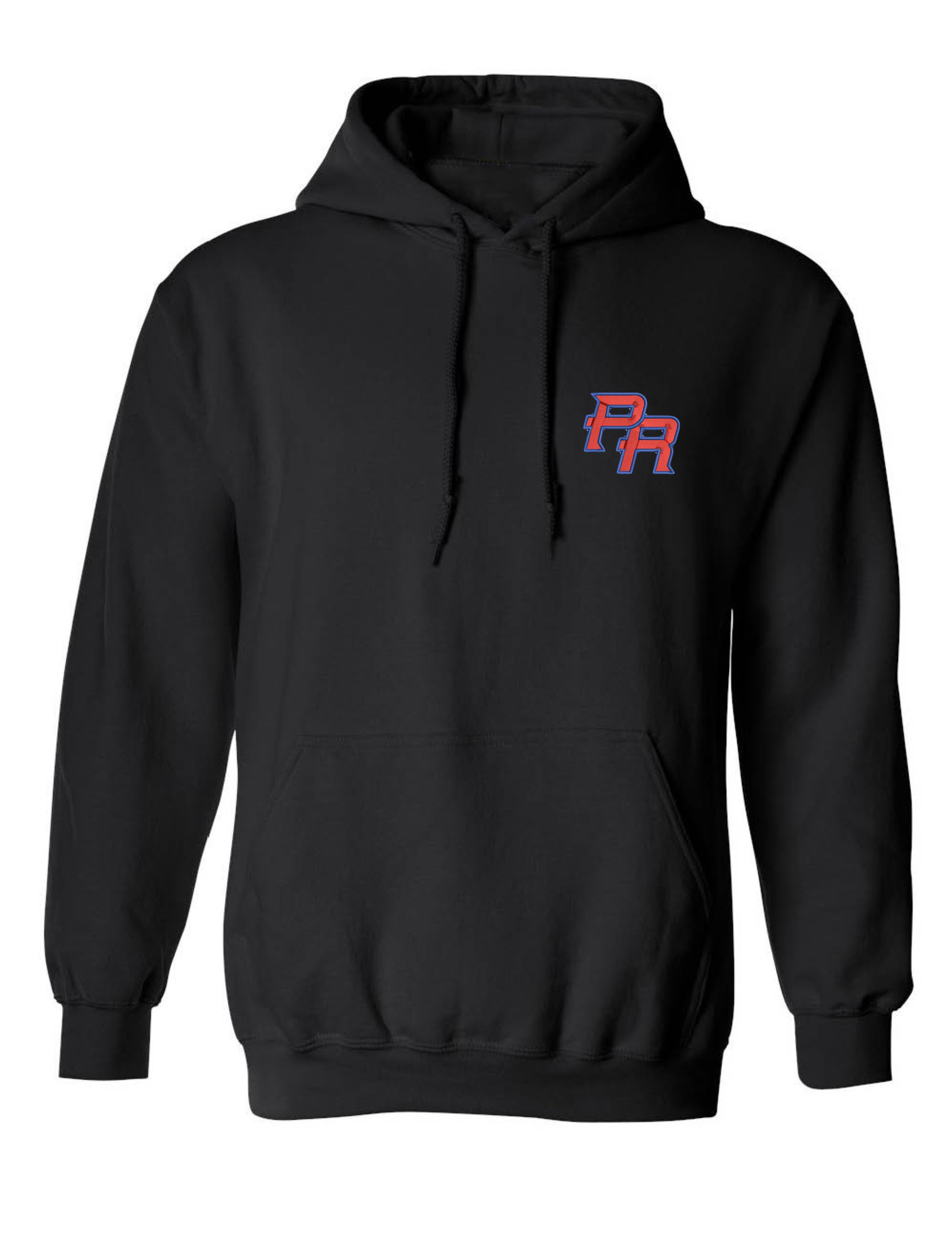 PR Puerto Rico World Baseball Classic Embroidered Unisex Adult Hoodie Sweatshirt