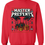 Thumbnail: Ugly Christmas Sweater MASTER OF PRESENTS – Sleigh the Lightning Holiday Design
