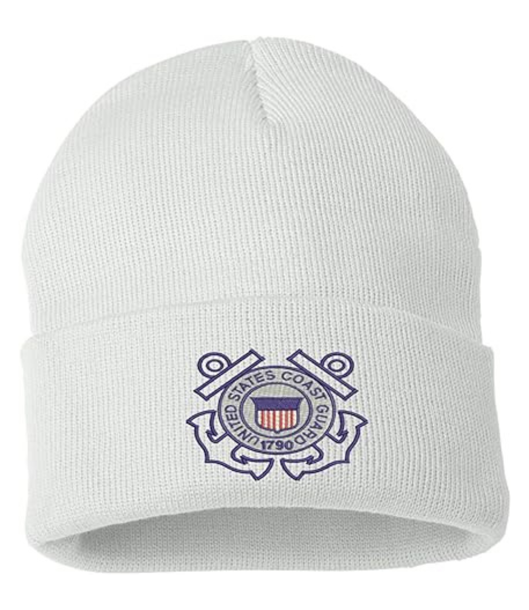 Adult Beanie Coast Guard Embroidered USCG Cap USA Embroidery Hat